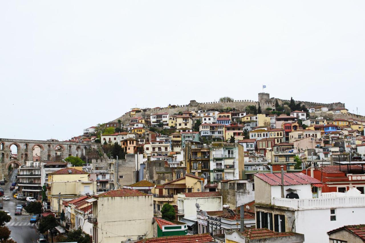 Ferienwohnung Kavala Squareview Exterior foto