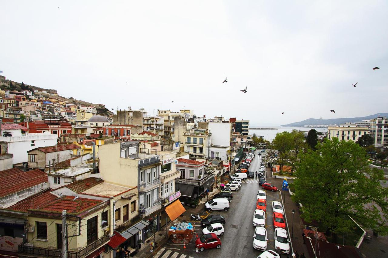 Ferienwohnung Kavala Squareview Exterior foto