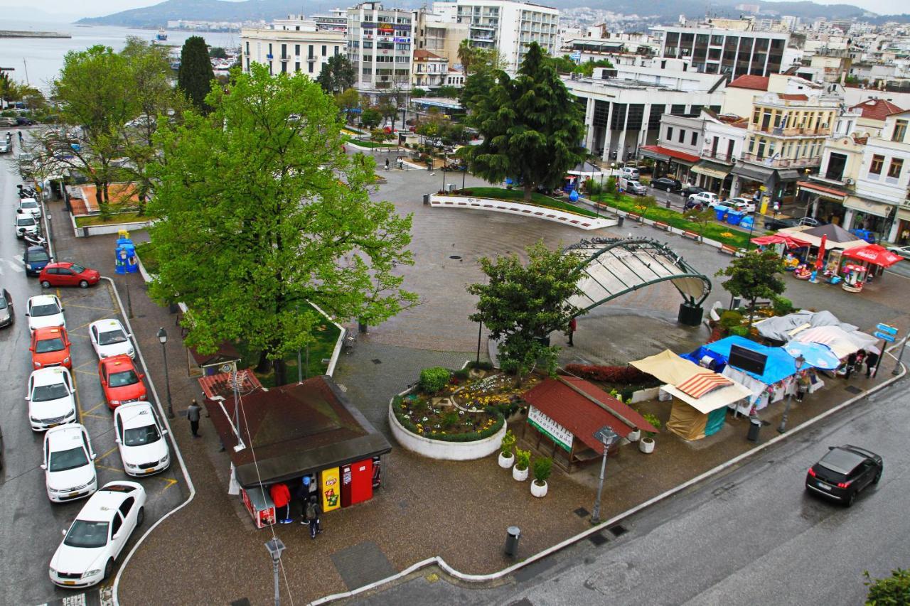 Ferienwohnung Kavala Squareview Exterior foto